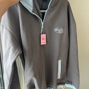 PrettyLittleThing Brown Hoodie